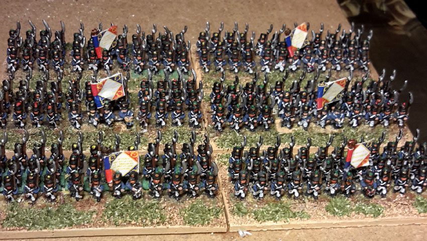 Français 1812 (figurines Baccus 6mm)