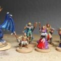 Les figurines du jeu de plateau Drakon, édité par Edge Entertainment