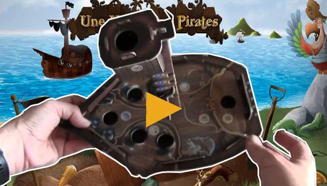 Une Histoire de Pirates: l'assemblage du bateau en vidéo