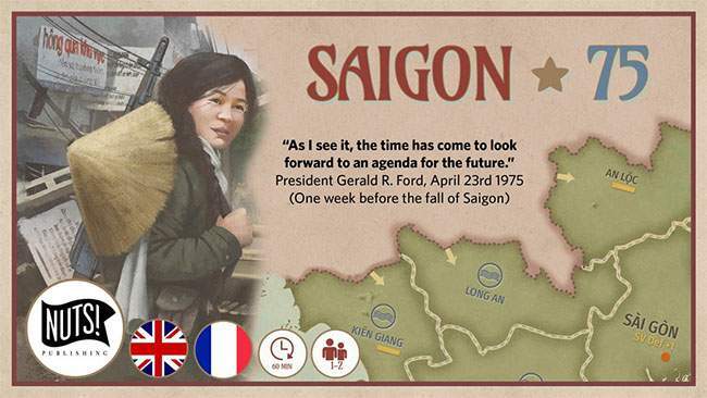 Saigon 75: le premier Kickstarter de Nuts Publishing