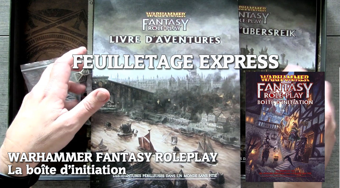 Warhammer Fantasy Roleplay: la boîte d’initiation