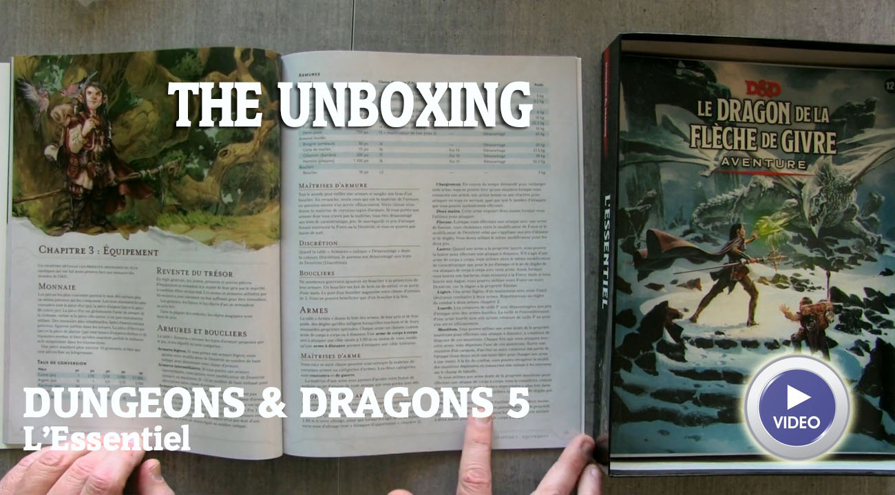 Dungeons & Dragons 5: l’Essentiel