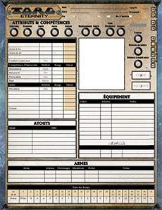 Feuille de personnage