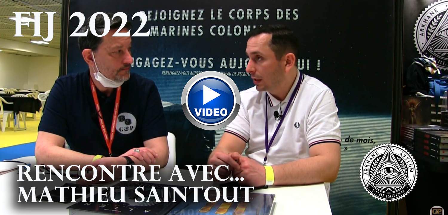 FIJ 2022: Mathieu Saintout (Arkhane Asylum) nous parle d'Alien, de Dune, de Fallout et de tas d'autres choses...