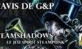SteamShadows: la critique du livre de base