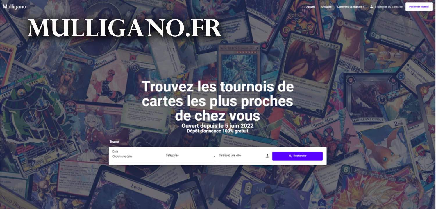 Mulligano.fr: un site au service des joueurs de JCC et JCE