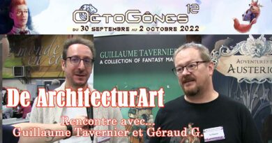 Rencontre avec Guillaume Tavernier et Géraud G. de De Architecturart (OctoGônes 12)
