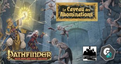 Pathfinder: osez penétrer dans Le Caveau des Abominations sur Game On Tabletop