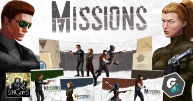 Missions, un jeu de rôle d'espionnage sur Game On Tabletop
