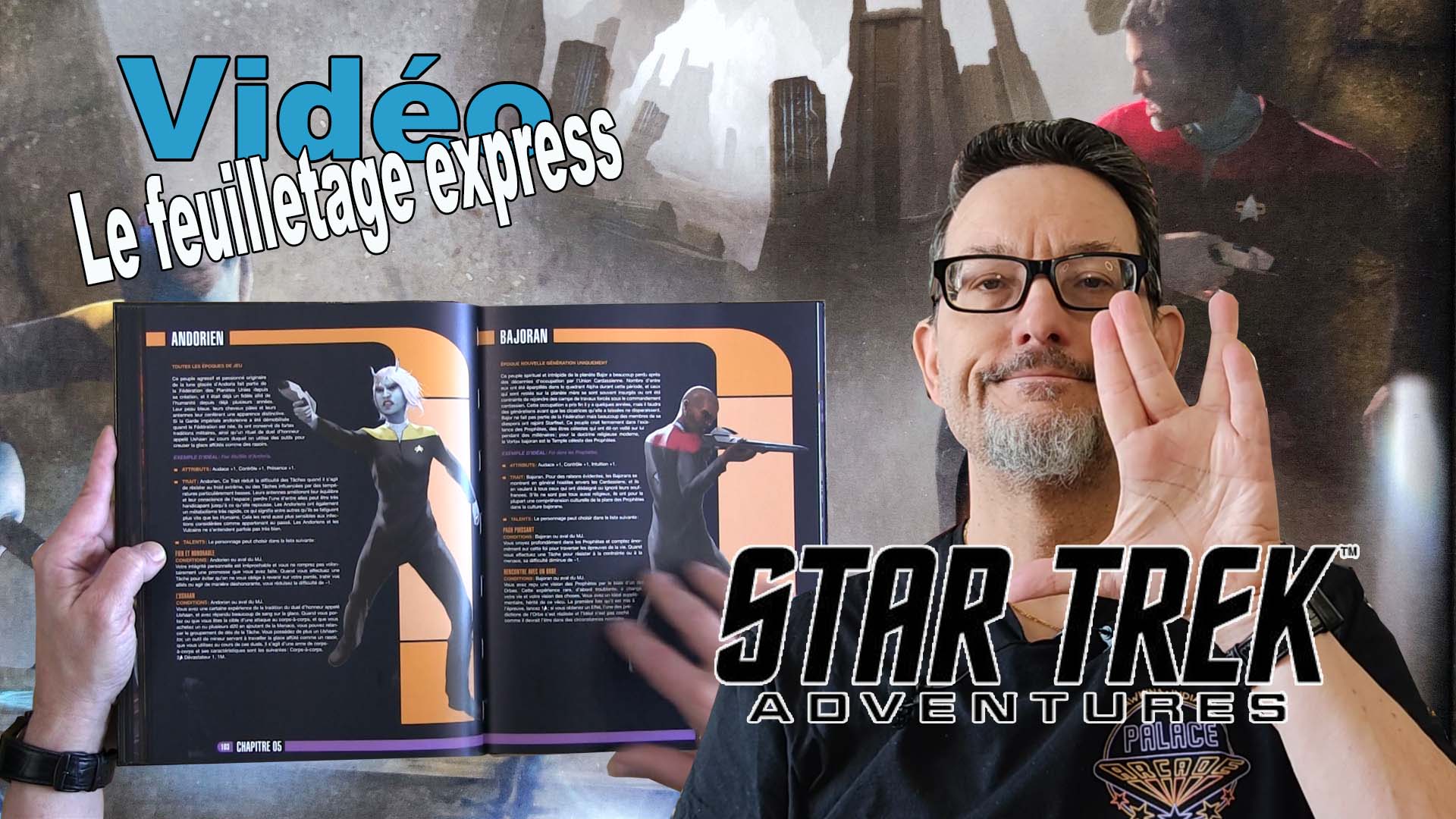 Star Trek Adventures: la vidéo du livre de règles