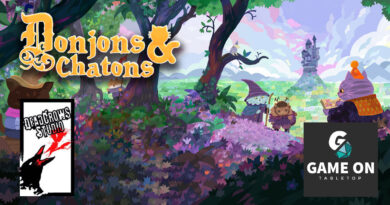 Donjons & Chatons: des héros choupinous sur Game On Tabletop