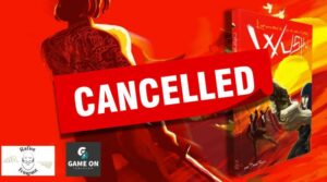 La campagne Game On Tabletop de Wushu est annulée