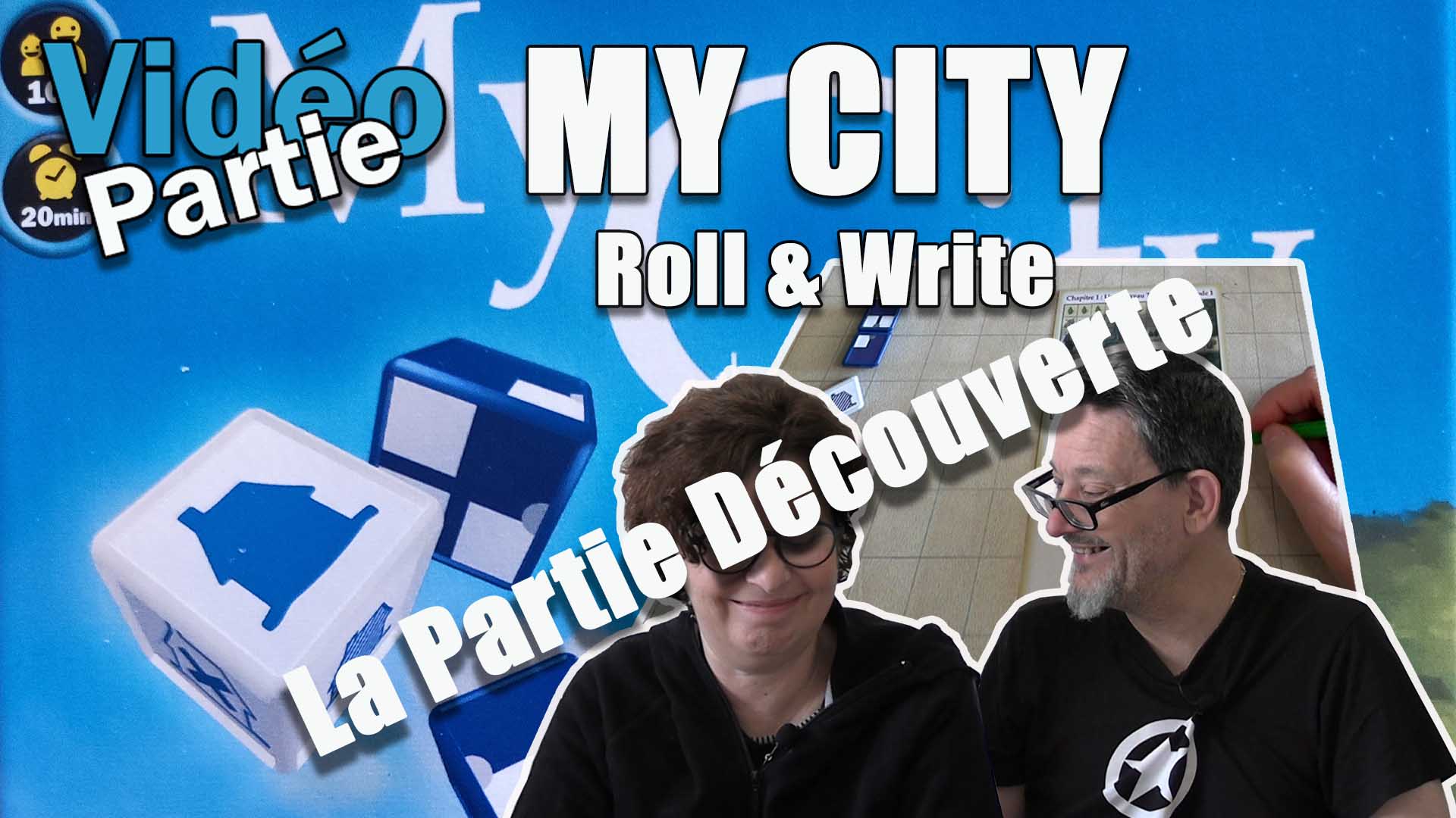 My City Roll & Write: la partie découverte