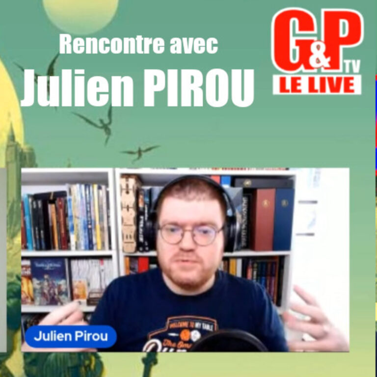 Le Live G&P TV: Rencontre avec Julien Pirou