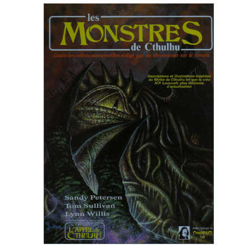 Les Monstres de Cthulhu (Supplément L'Appel de Cthulhu 3eme édition)