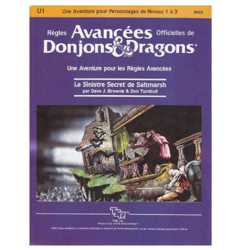 Le Sinistre Secret de Saltmarsh (Supplément AD&D 1ere édition)