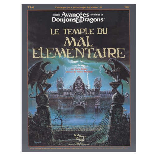 Le Temple du Mal Élémentaire (Supplément AD&D 1ere édition)