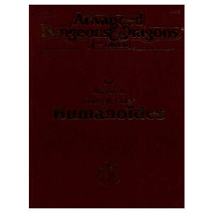 Le Manuel Complet des Humanoïdes (Supplément Advanced Dungeons & Dragons 2nd Edition)