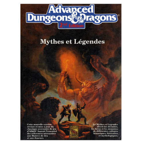 Mythes et Légendes (Supplément Advanced Dungeons & Dragons 2nd Edition ...