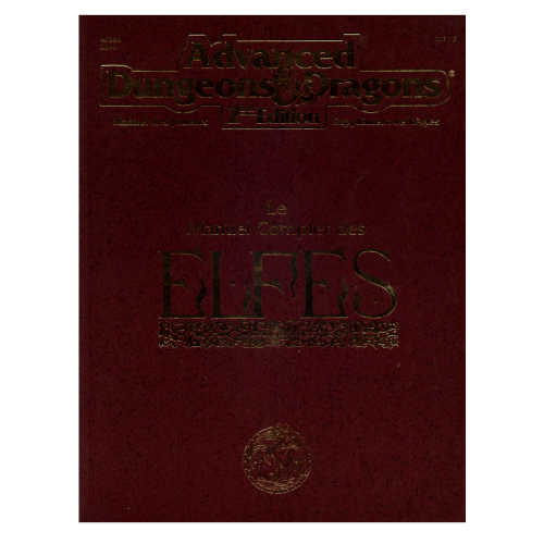 Le Manuel Complet des Elfes (Supplément Advanced Dungeons & Dragons 2nd Edition)
