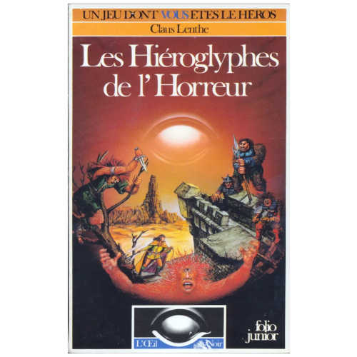 Les Hiéroglyphes de l’Horreur (supplément L'Œil Noir - Folio Junior)